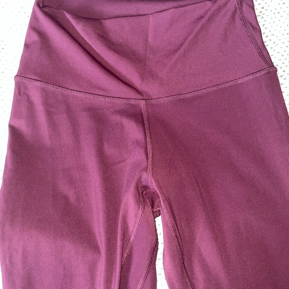 Colorfulkoala burgundy leggings - Picture 3 of 3